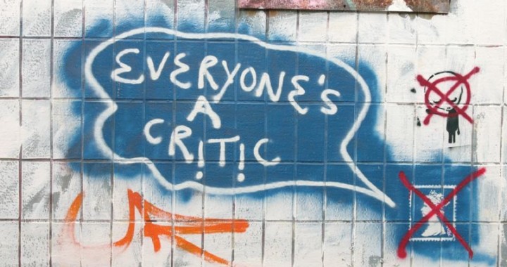 Everyone's a Critic -- critiquing writing